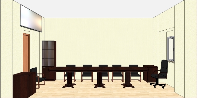 Дизайн  комнаты переговоров